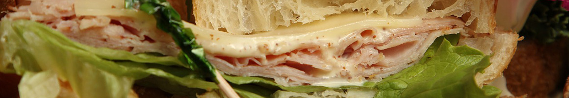 Eating Deli Sandwich at Tastee Sub Shop restaurant in Edison, NJ.